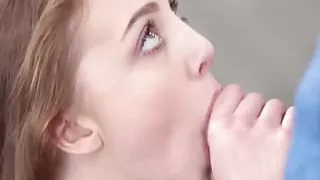 Lusty redhead slut Chloe Scott bangs wildly after class