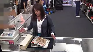 MILF Sucking Dick to Bail her man Out of Jail - XXX Pawn