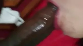 Brazilian wife loves sucking big black dick