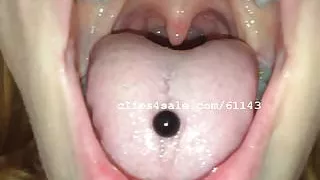 Mouth Fetish - Silvia Mouth Video 2