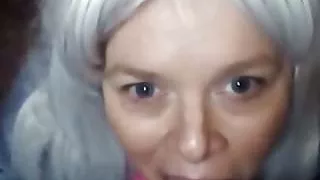 Sexy blonde gets a big black cock