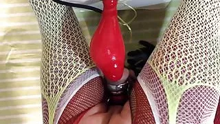 Sissy Bitch Slut Fucked By Inflatable Toys
