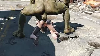 Fallout 4 Elie Supermutants ambush