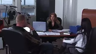 Lauryn May takes a stiff one up her sweet asshole