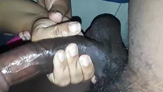 Beauty eating dick up
