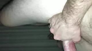 Cum on her pretty feet