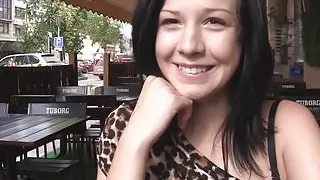 Bigtits casting amateur gets doggystyled