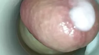 Großer Schwanz, Nahaufnahme, Sperma, Schwuler Sex, Hardcoresex, Masturbation