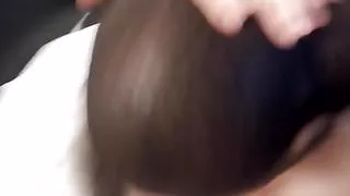 Sexy brunette fucks a nice big black cock