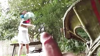 Mofos - Pervs On Patrol - Alli Rae - Back Yard Voyeur Sex