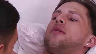 Roman Todds huge cock owns Jaime Steels tight ass and mouth