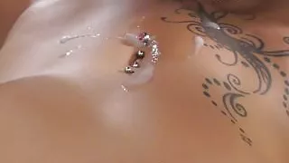 Cuckolds lick the sperm puddle from gangbang buddy