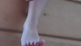 I know that my feet always make you so hard