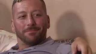 Older studs Dolf Dietrich and Hugh Hunter have steamy sex