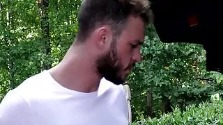 Sweet Beaux Banks asshole pounded outside by Cliff Jensen