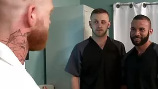 Fernando Del Rio fucks Bennett Anthony and Chandler Scott