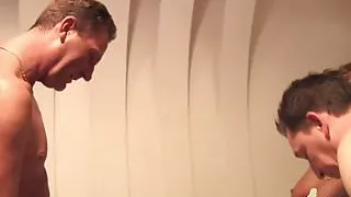 Brunette Mature party