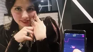 Vibrating Panties in a Restaurant