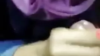 He jerk off on hijab