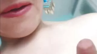 Self sucking and licking nipples