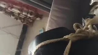 latex kigurumi bondage