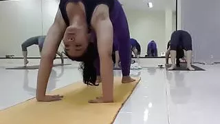 Yoga class