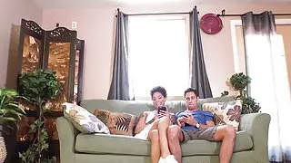 Mofos - Ebony Sex Tapes - Honey Gold - Facesitting Apology a