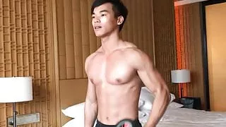 Asiatisch Sex, Großer Schwanz, College, Schwuler Sex, Masturbation, Muskel