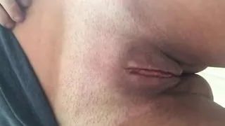 Pussy play & cumming while roommate is away