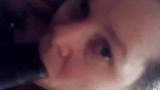Slut. Sucks. Big black cock