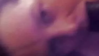 Sexy whore sucks big black cock