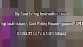 Swallow a hot load for you horny neighbor JOI