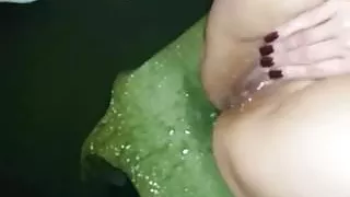 Mature wife squirt river