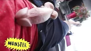 Großer Schwanz POV wichsen Cumshot