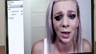 blonde babe fucks guy to payback cheating boyfriend 