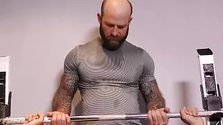 FamilyDick - Older tattooed muscle daddy coaches virgin step