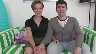 Shorthaired Brunette Cheating Wife