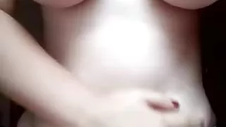 Big tits white mature and horny woman