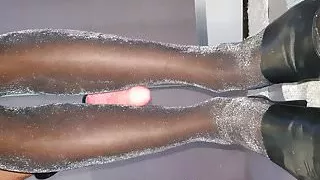 Amatör, Crossdresser, Kjol, Gay, Mastrubera, Strumpbyxor