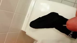 Großer Schwanz, Schwarzer Sex, Schwuler Sex, Handarbeit, Masturbation, Socken