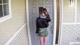 Cute Petite Redhead Gets Fucked Out By Random Guy Online