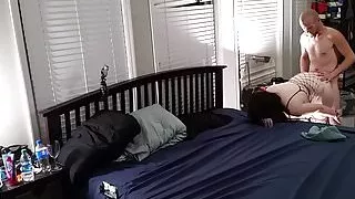 Bbw wife fucked from behind and creampie angle 3