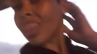 Freaky Milf Dancing in the street