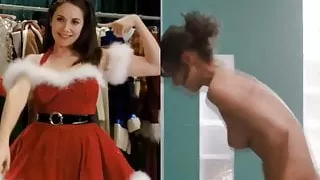 Alison Brie - dressed and undressed