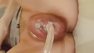 Young Wife Pussy Pumps - First Time!