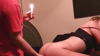 Burning her Back!