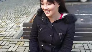 Female Agent Busty agents toys get model wet and horny