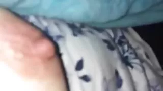 She watch porn and she play with herself