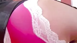 Satin Nylon And Leather