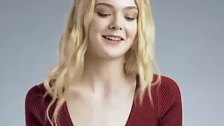 Elle Fanning sings